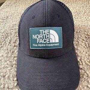 The North Face Dark Blue Trucker Hat